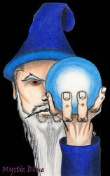 Mystic Blue Wizard