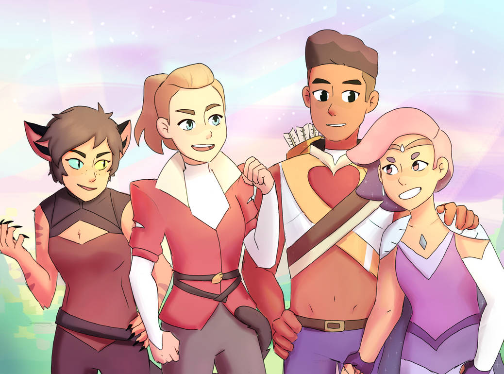 Best Friend Squad by LeasArtGallery on DeviantArt