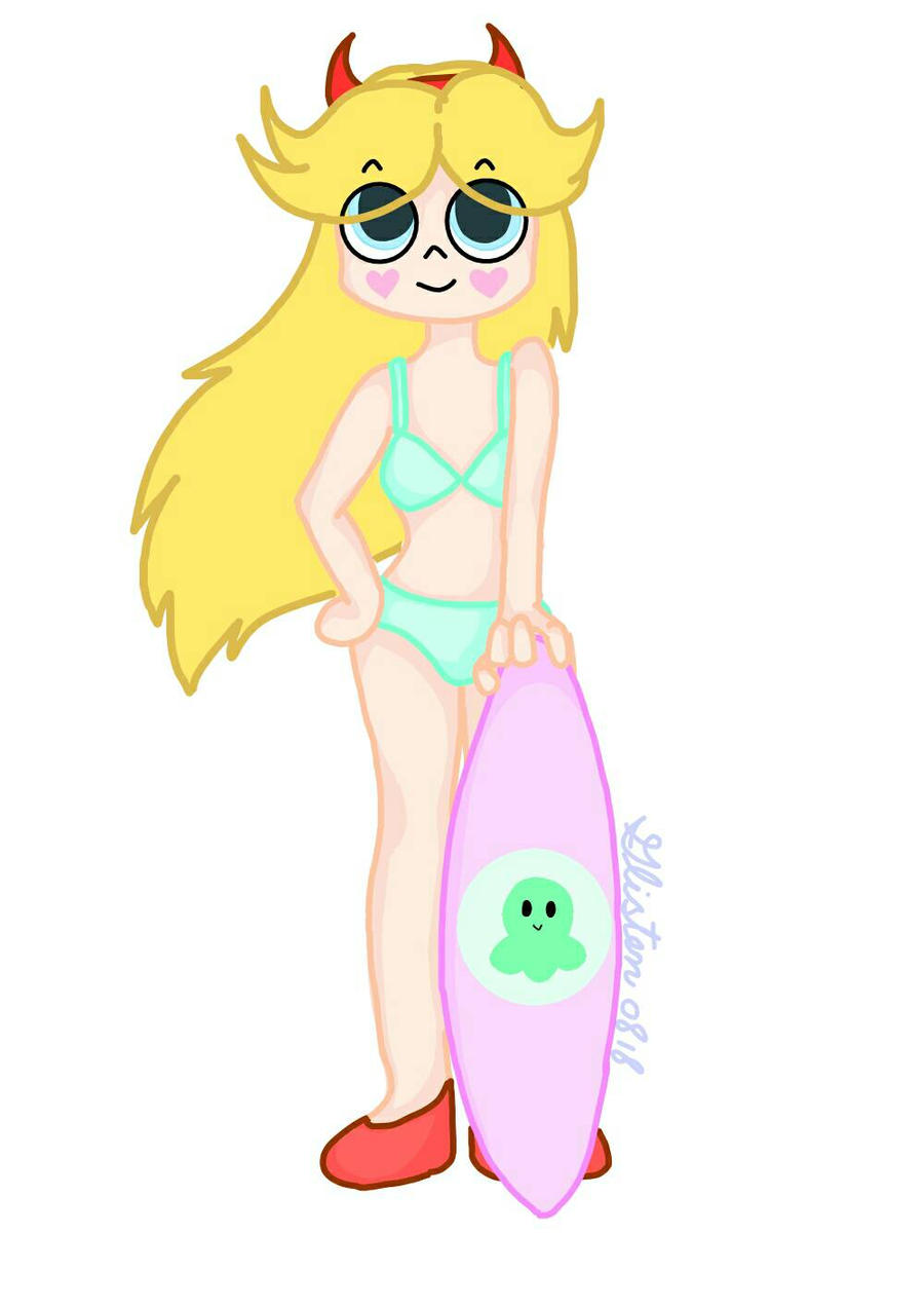 Star Butterfly at the beach