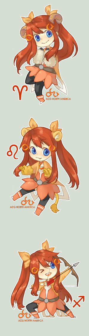 Anzu Chibi Horoscope 1 of 4 by ACG-North-America on DeviantArt