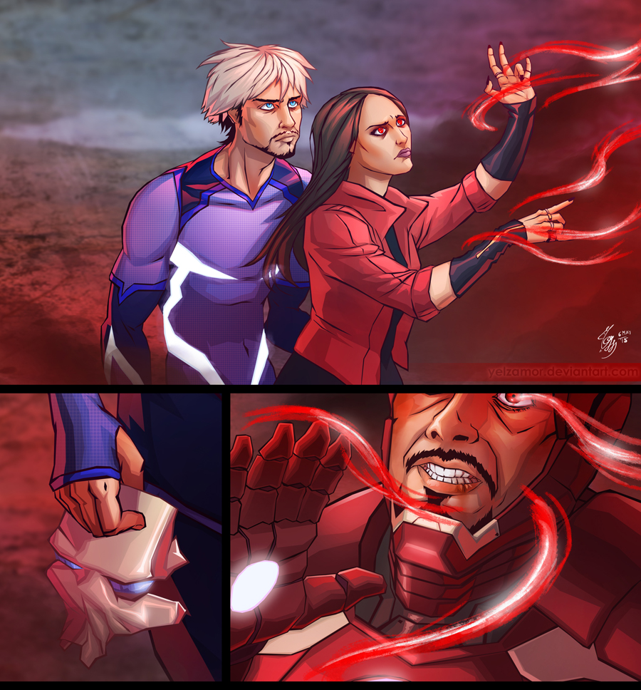 Quicksilver and Scarlet Witch by TJJones96 on DeviantArt