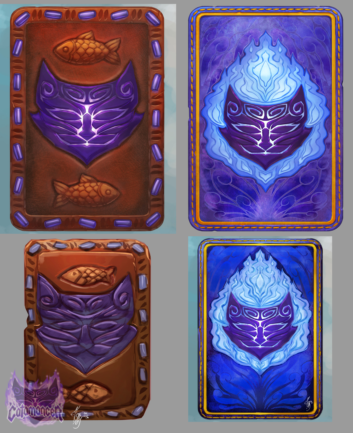 Catamancer Card Backs