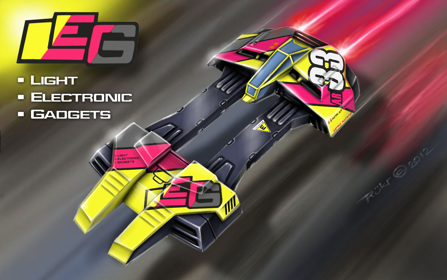 No.33 LEG craft - Astro Racer