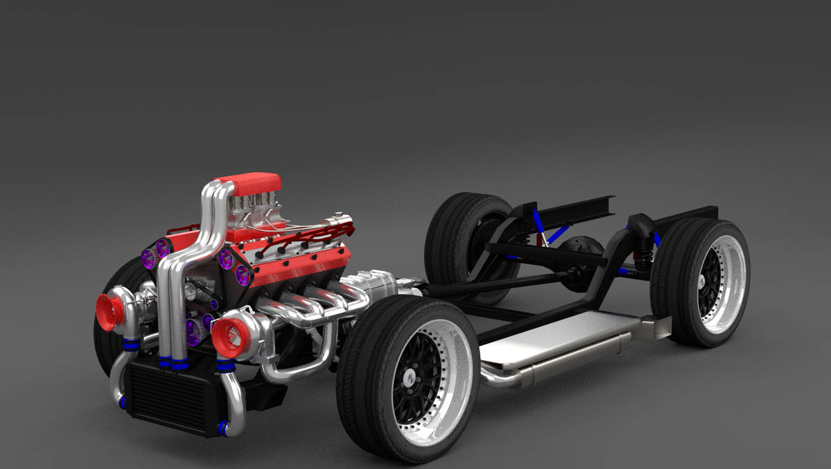 Custom Tow Truck Engine + Frame by Magarble on DeviantArt