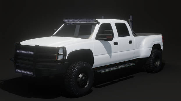 Silverado in white