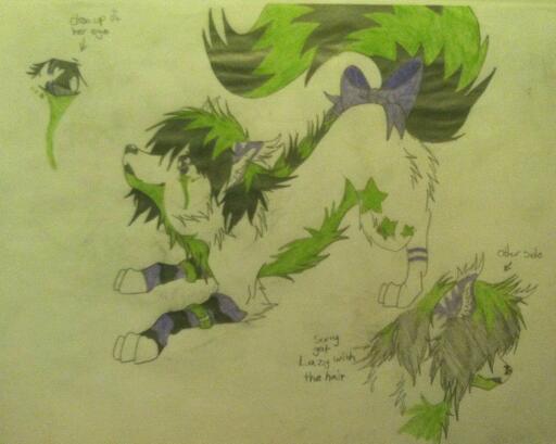 DarkThunderLuna's Fursona^^