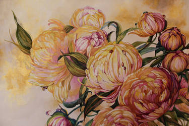 Part of peonies