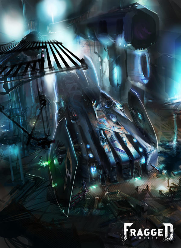 Kaltoran Spacecraft by Fragged-Empire