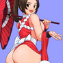 Mai shiranui king of fighters by shigenobu