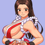 Mai Shiranui king of fighters by shigenobu