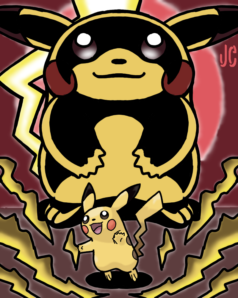 Gigantamax Pikachu by JCr3gz on DeviantArt