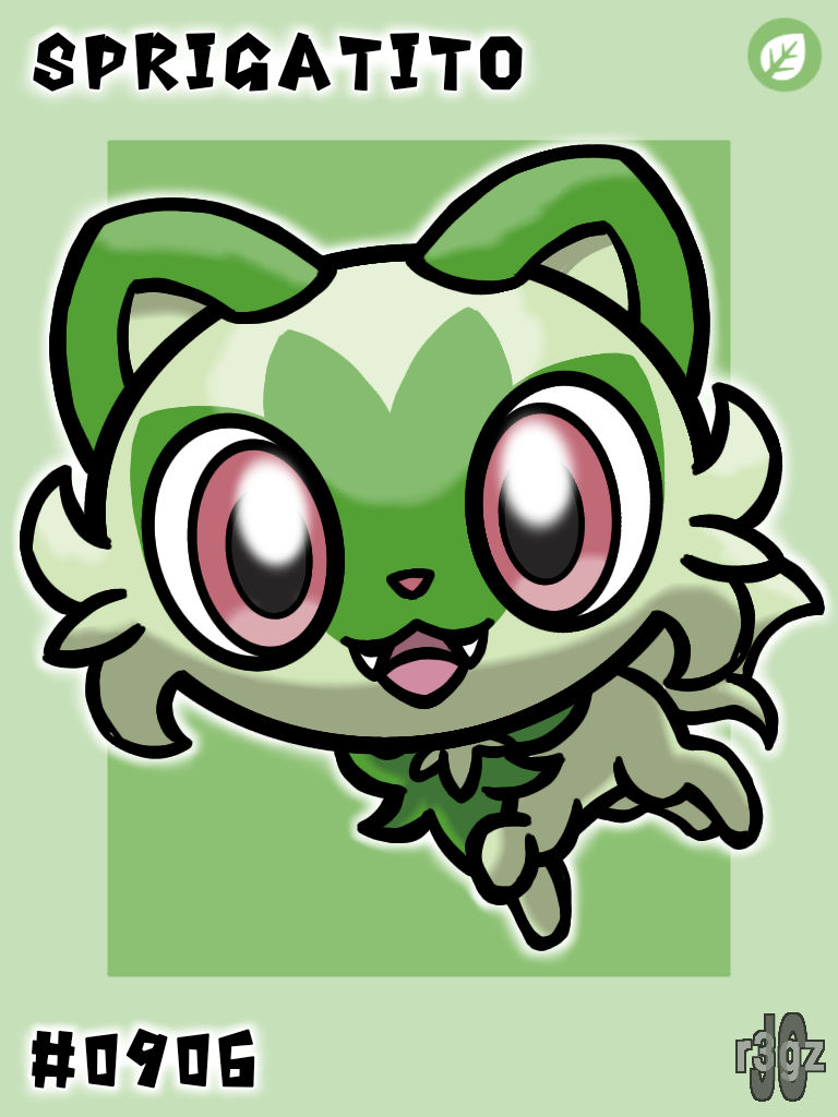 0906 - Sprigatito by JCr3gz on DeviantArt