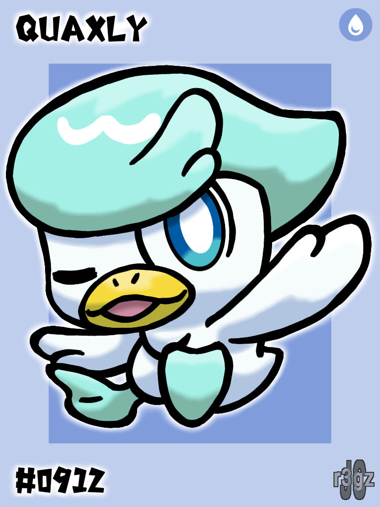 0912 Quaxly (Shiny) by JCr3gz on DeviantArt