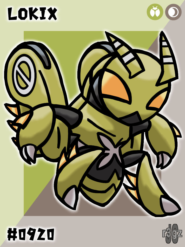 Lockix 0920 - Lokix (Shiny) by JCr3gz on DeviantArt