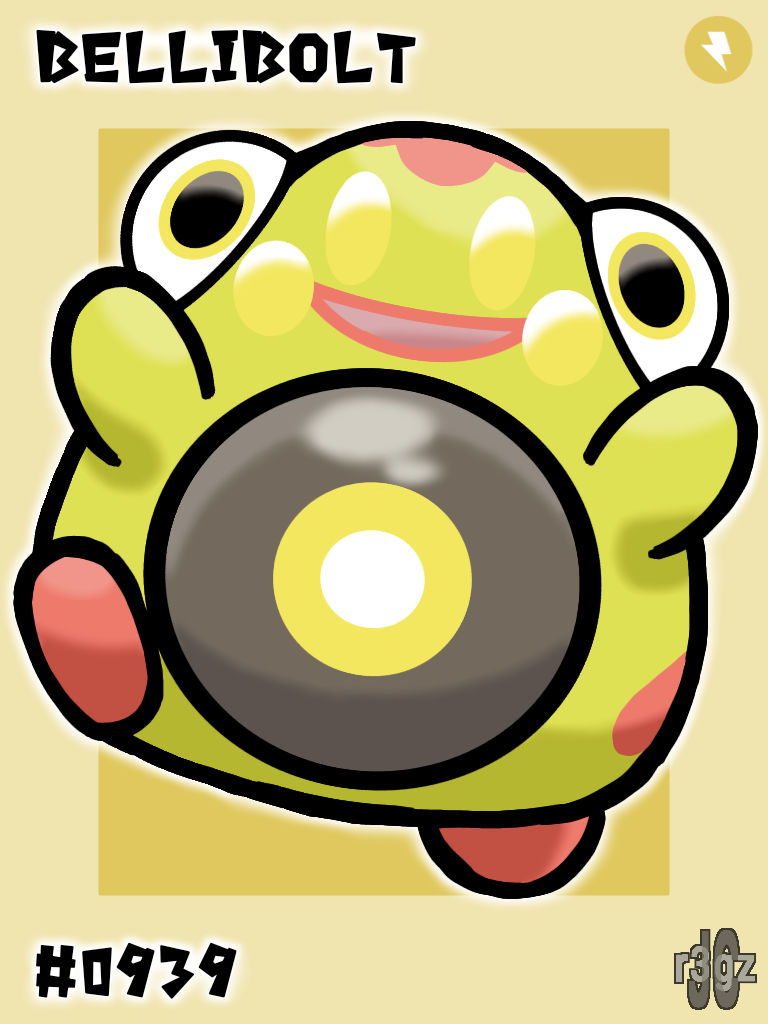 0939 Bellibolt (Shiny) by JCr3gz on DeviantArt