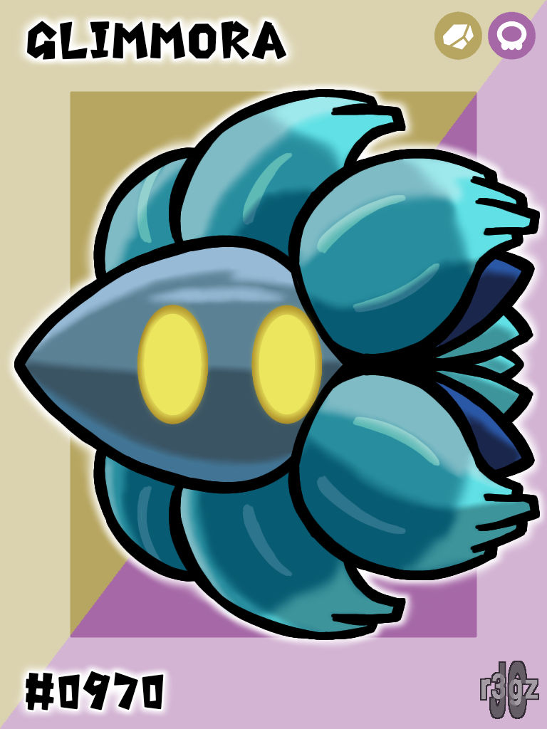 0970 Glimmora (Shiny) by JCr3gz on DeviantArt