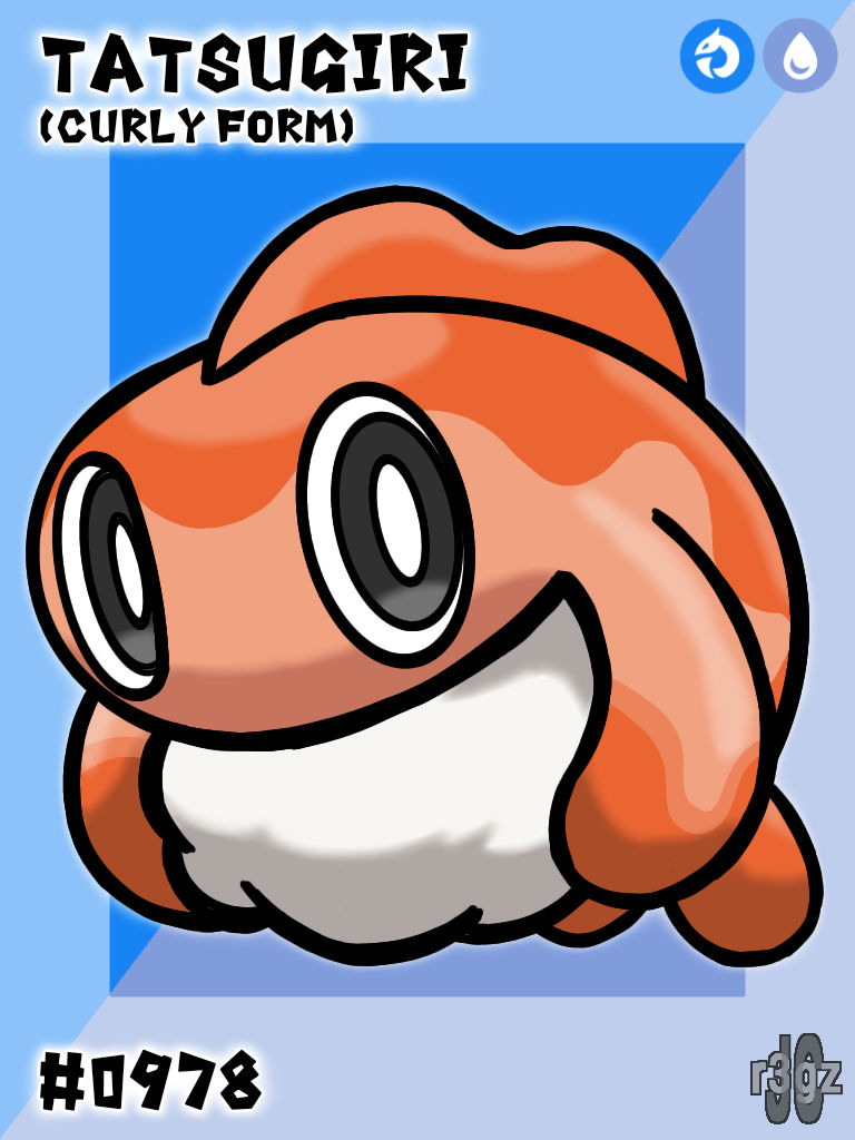 0978 Tatsugiri (Curly Form) by JCr3gz on DeviantArt