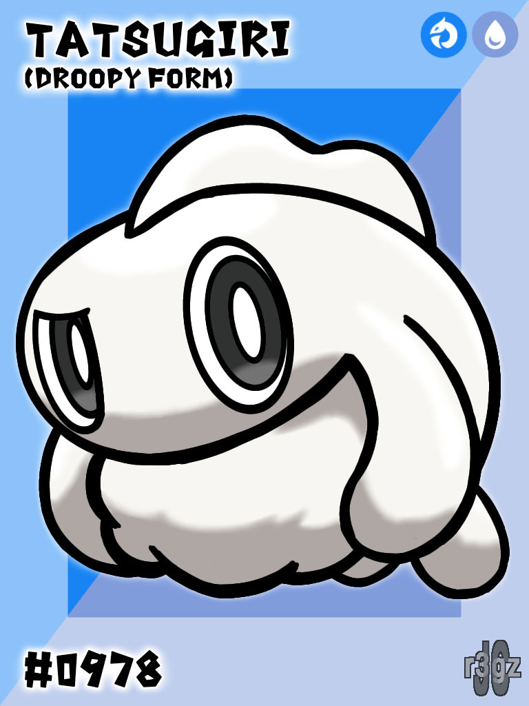0978 Tatsugiri (Droopy Form) (Shiny) by JCr3gz on DeviantArt