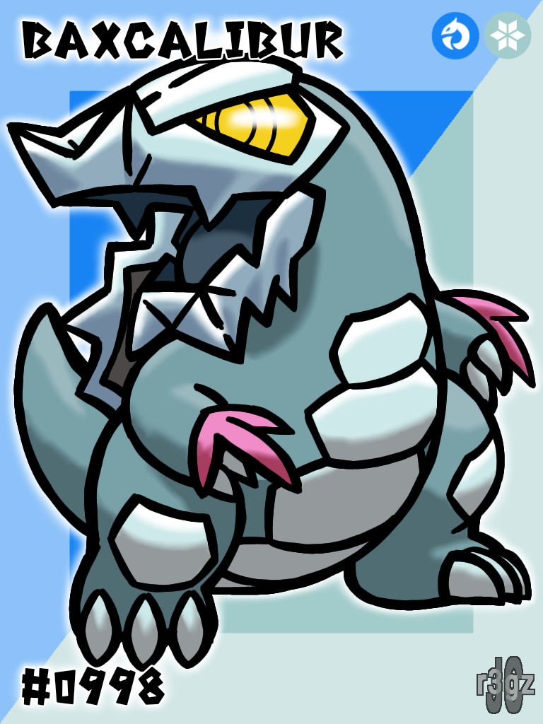 0998 Baxcalibur (Shiny) by JCr3gz on DeviantArt