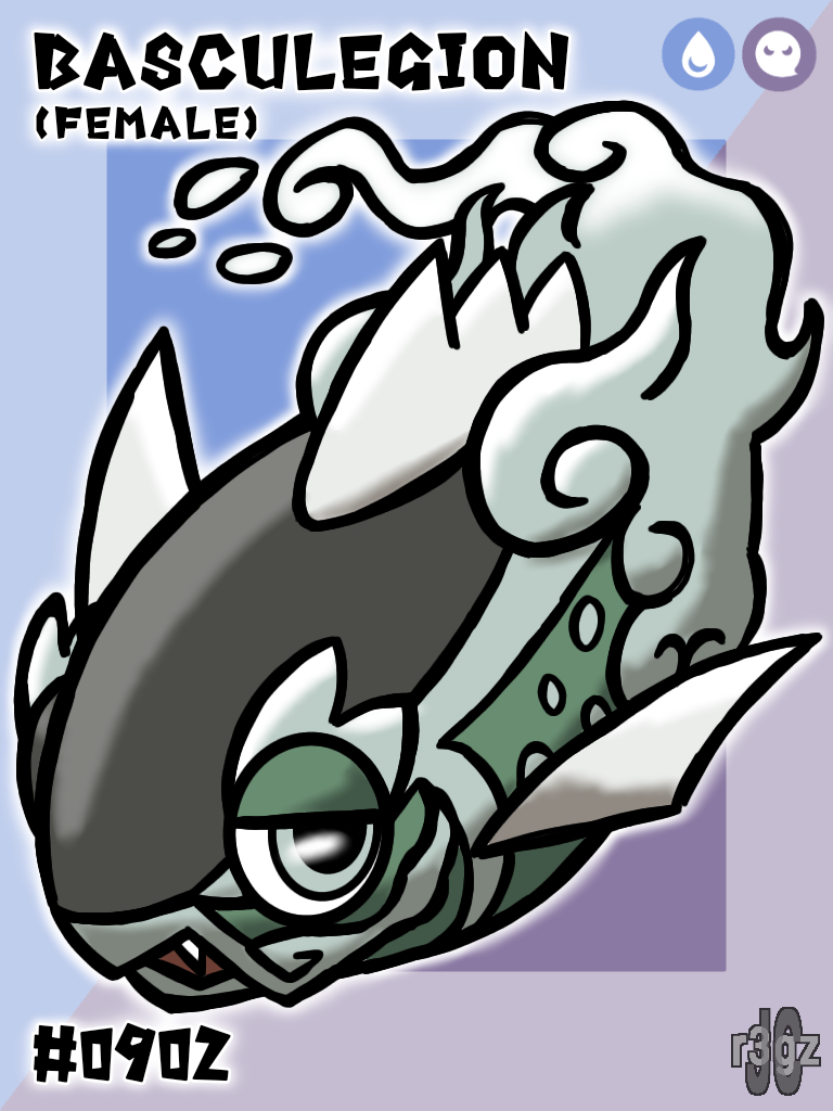 0902 Basculegion (Female) by JCr3gz on DeviantArt