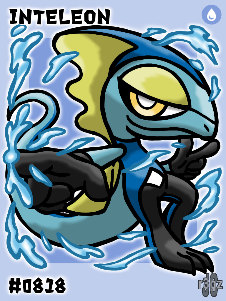 Inteleon Draw 0818 - Inteleon by JCr3gz on DeviantArt
