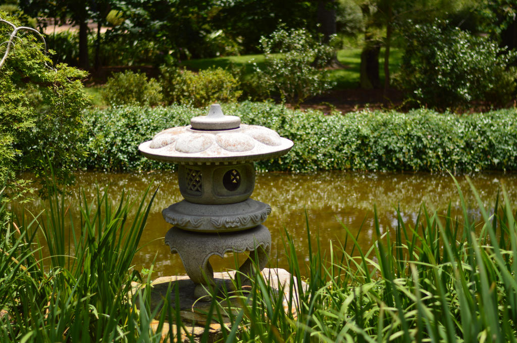 Japanese Garden Hermann Park Houston Texas By Jfahrlender On
