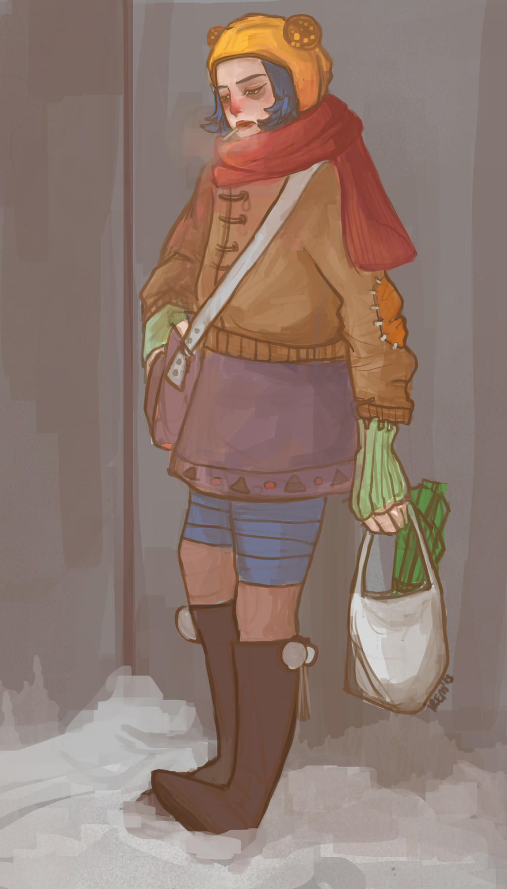 Bearded Homeless Deviantart Homeless by iremb on DeviantArt