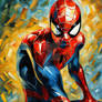 Spider-Man - Van Gogh Style Portrait 2