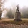 Lenin in the mist