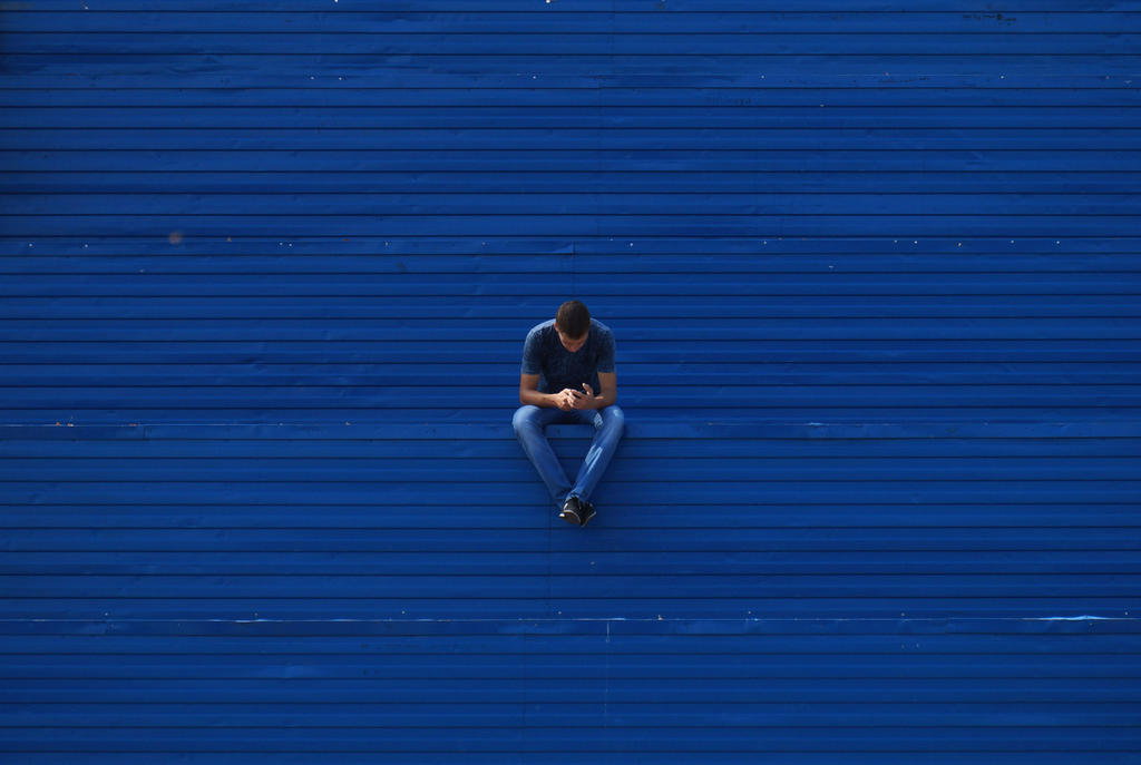 in blue by klopmaster