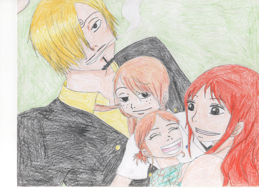 One Piece Sanji Nami Family By Cricklereeree On Deviantart One Piece Sanji Nami Family By Cricklereeree On Deviantart
