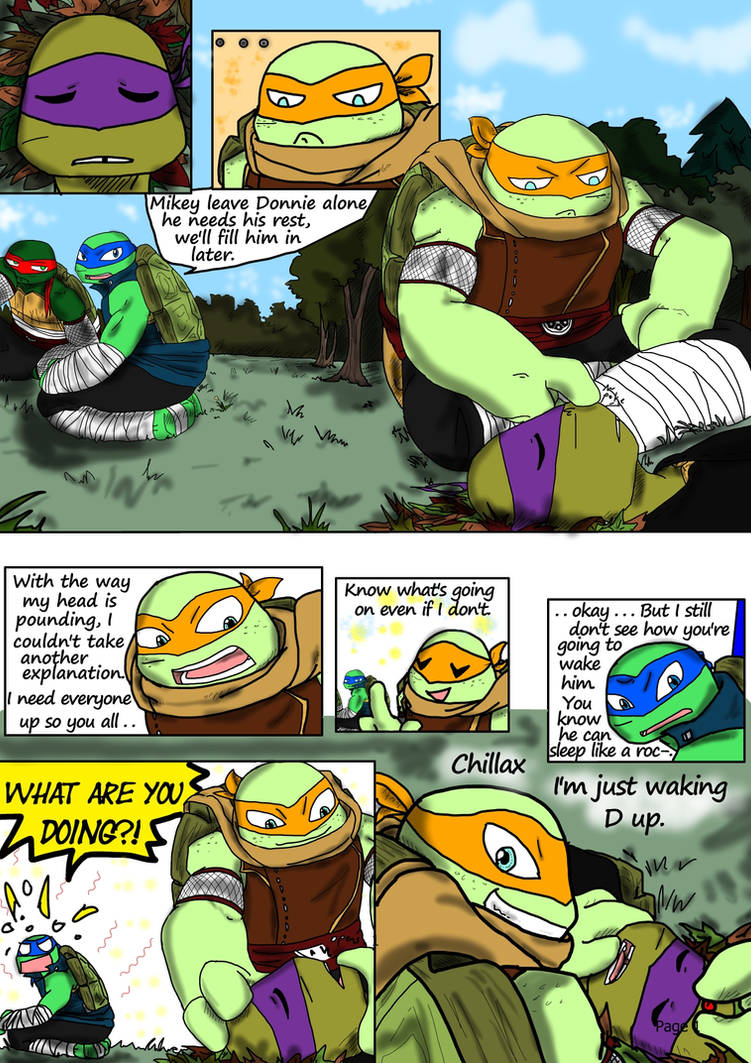 Shellabration Tmnt Sign TMNT Comic Chp 4 page 10 Signs and Symbols by CrickleReeRee on DeviantArt