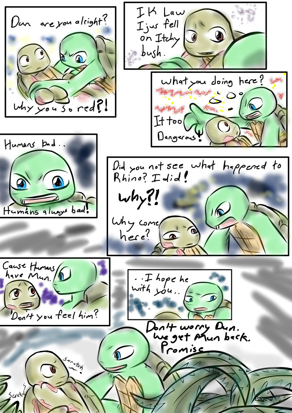TMNT Cry page 19 by CrickleReeRee on DeviantArt