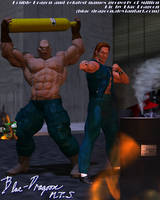 Double Dragon: Shadow Warriors Roper and Bolo(DD1)