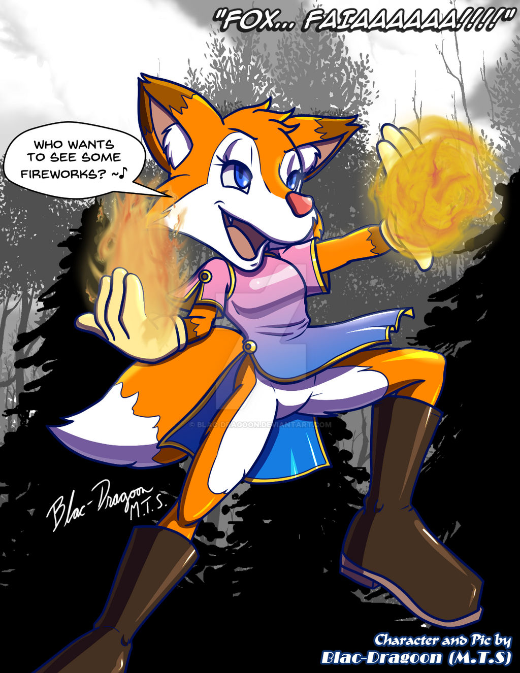 Deviantart Fox Engine Fox FAIAAA!!! by Blac-Dragoon on DeviantArt