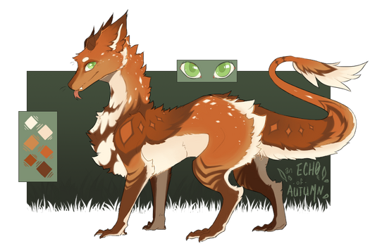 an echo of autumn - {OPEN / GA ADOPT}