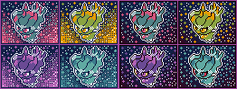 Misdreavus GB1 and 2 + Shiny (Neo Series)