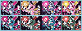 Sneasel GB1 and 2 + Shiny (Neo Series)