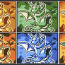 Dragonite GB1 and 2 + Shiny (T-Promos)