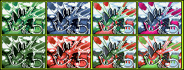 Yanmega GB1 and 2 + Shiny (Dragon's Exalted)