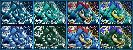 Feraligatr GB1 and 2 + Shiny (Dragon Frontiers)