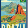 Brazil Travel Poster