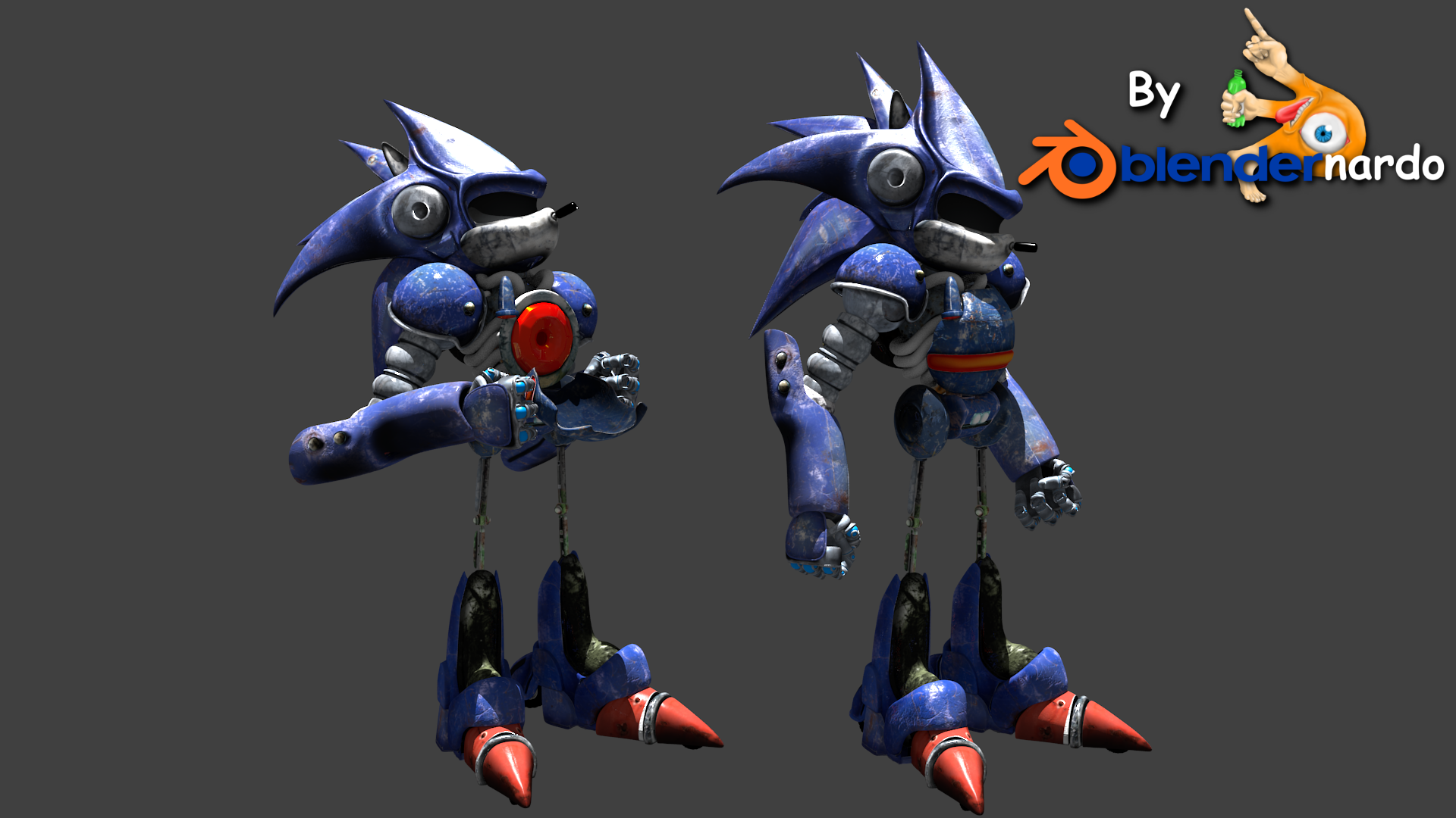 Godnoob443 Playable Maker published Playable Mecha Sonic 