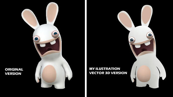 Talking Rabbit Deviantart Rabbids Devian Art by AlexDL22 on DeviantArt
