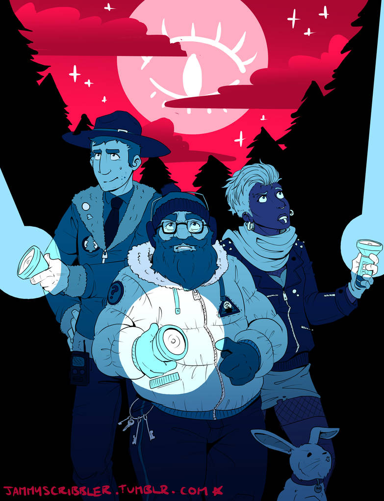 cryptid hunting by JammyScribbler on DeviantArt