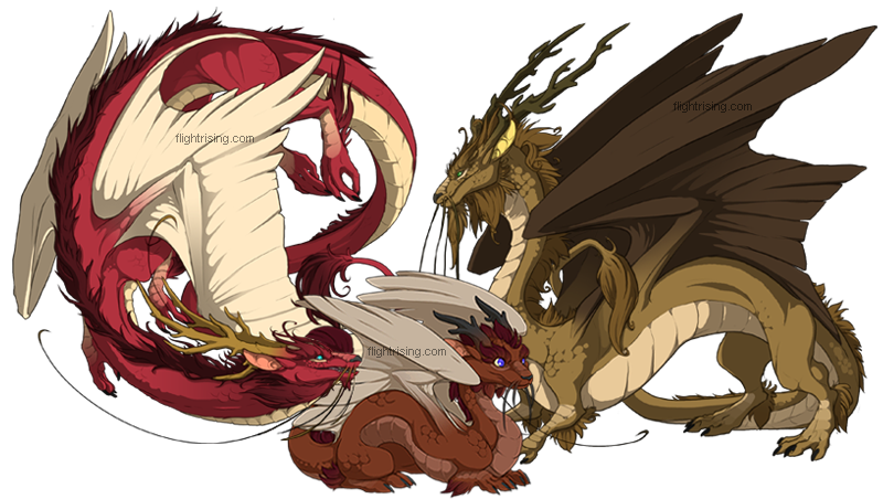 Flight Rising: Imperial Dragons by neondragon