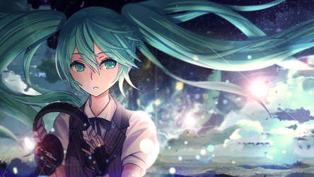 Hatsune Miku - Free Wallpaper