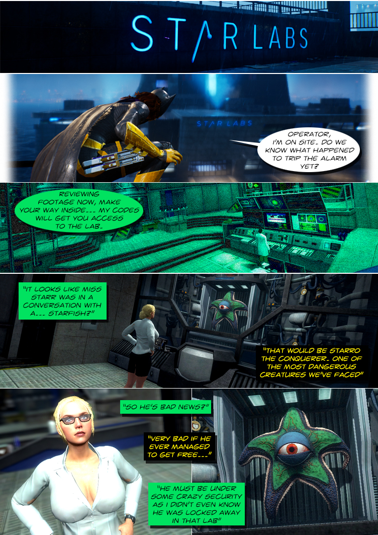 Starro Escapes 1 By Comicaptor2023 On DeviantArt starro-escapes-1-by-comicaptor2023-on-deviantart