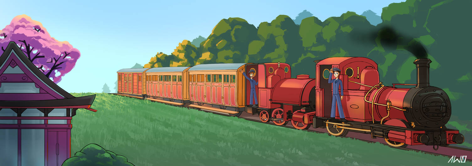 Talyllyn and Pretoria by Aw0 on DeviantArt
