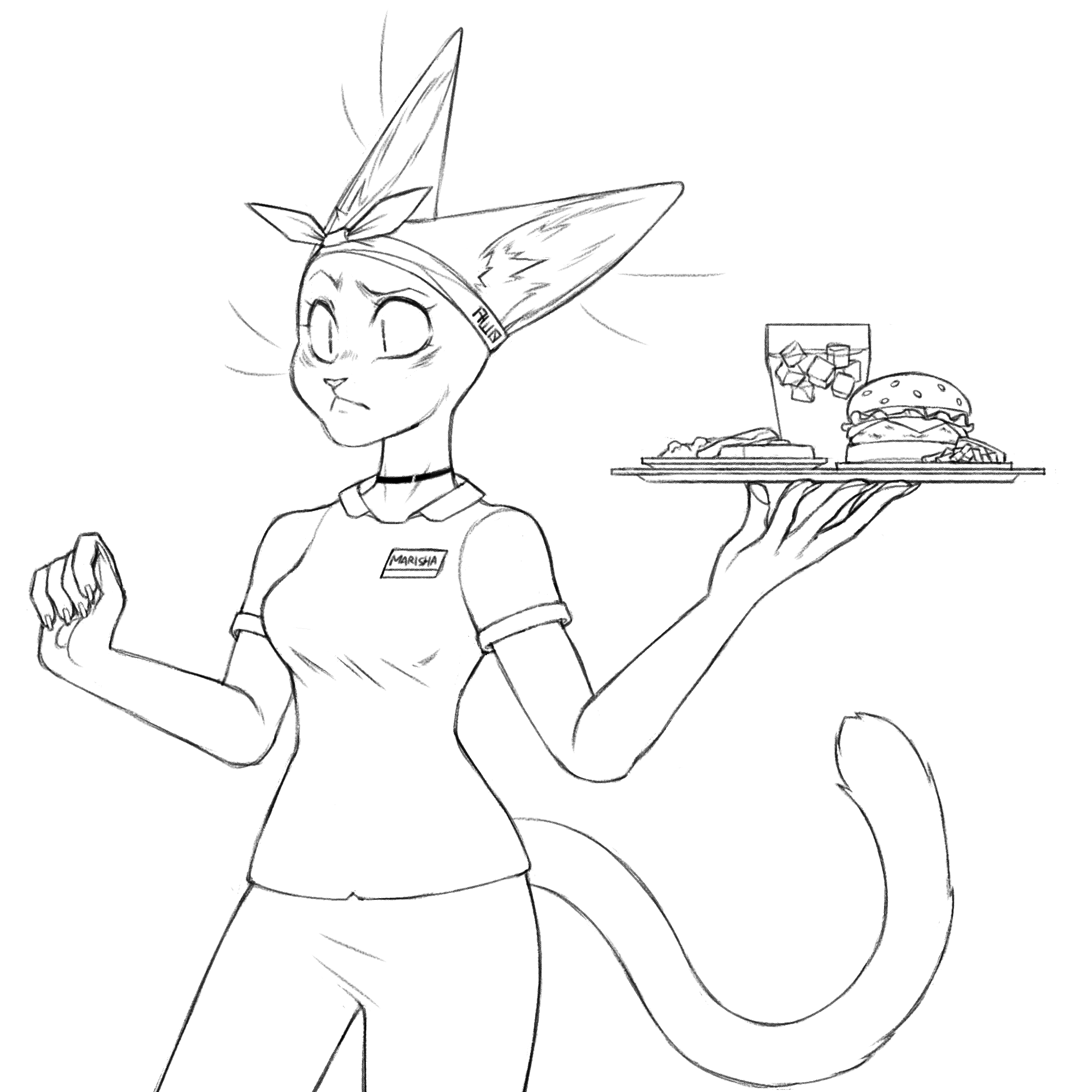 Marisha - Serving by Aw0 on DeviantArt